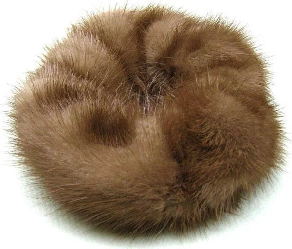 Mink Scrunchie - (four colors)