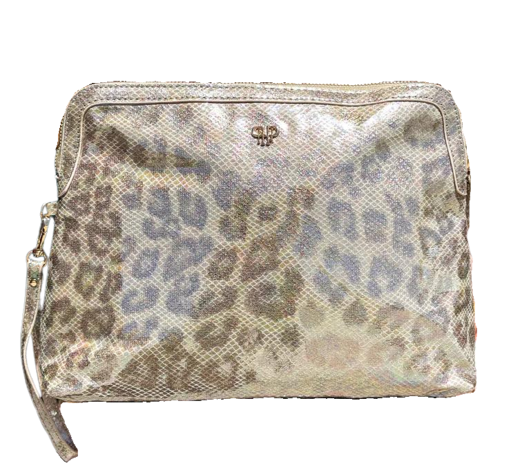 PurseN Carryall Pouch- Glimmer Leopard