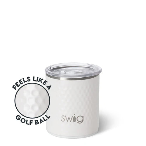 Golf Ball Lowball Tumbler 12 oz