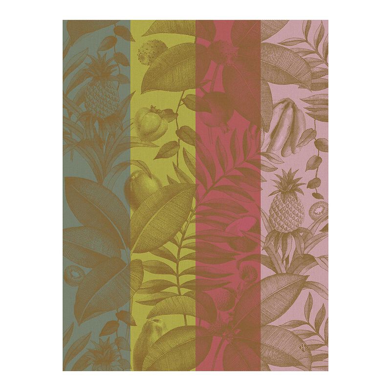 Fruits Exotiques Green Tea Towel