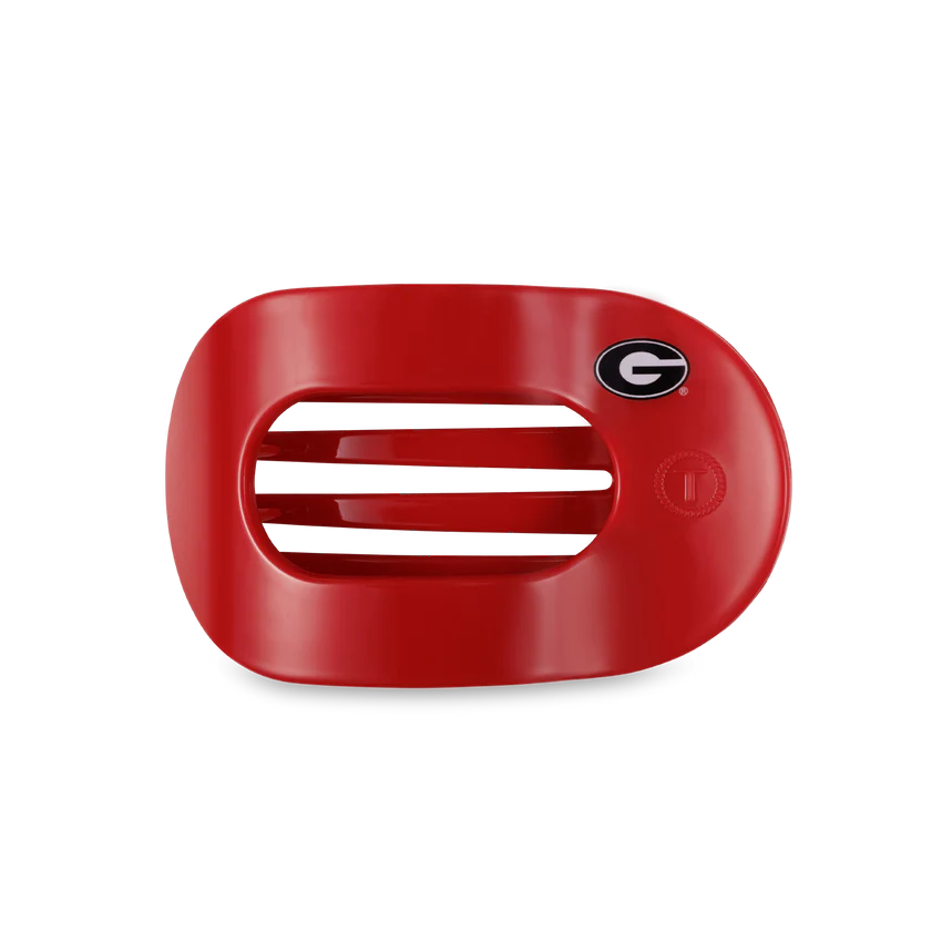 University of Georgia Medium Flat Round Hair Clip