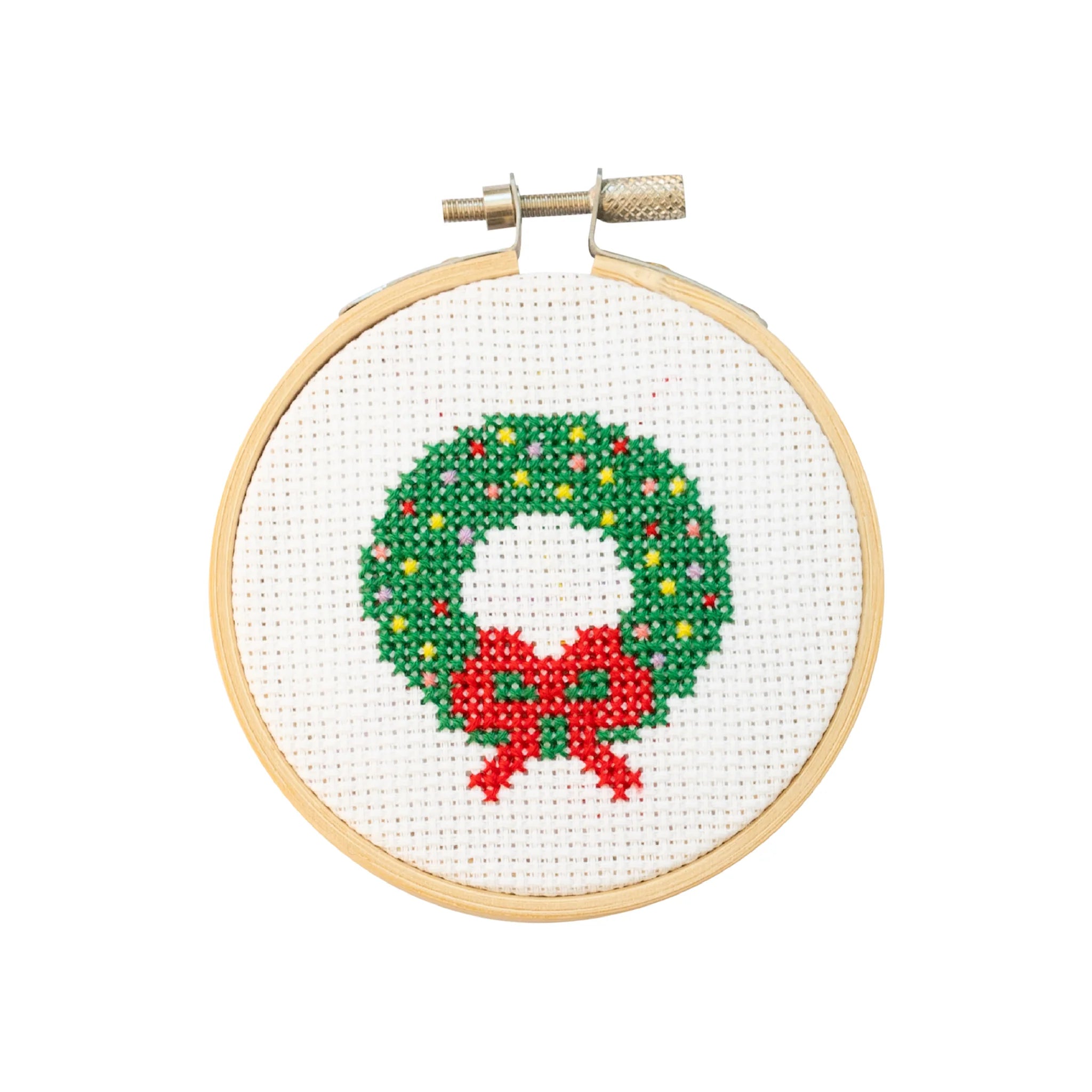 Christmas Wreath Cross Stitch Kit