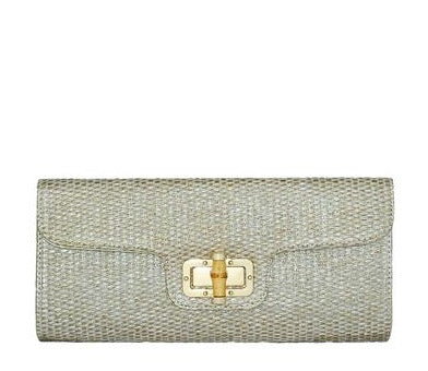 Bamboo Toggle Clutch - 3 colors