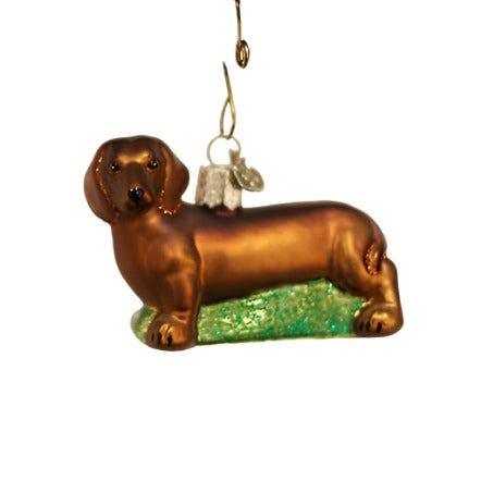 Dachshund Christmas Ornament