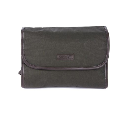 Barbour Wax Hanging Washbag