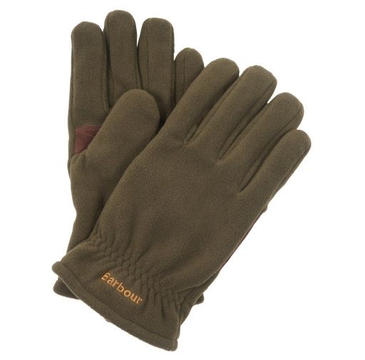 Barbour Coalford Fleece Gloves - Olive