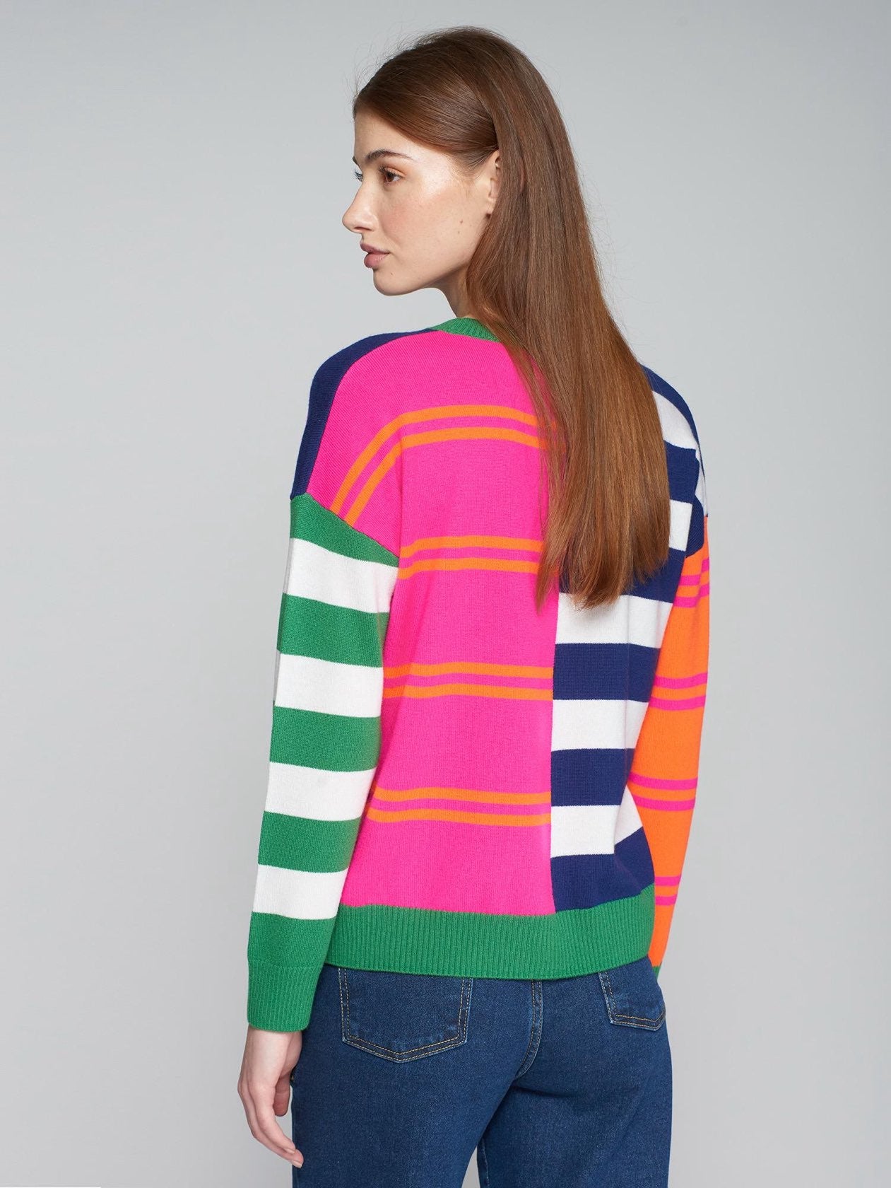 Vilagallo Multicolor Fab Sweater