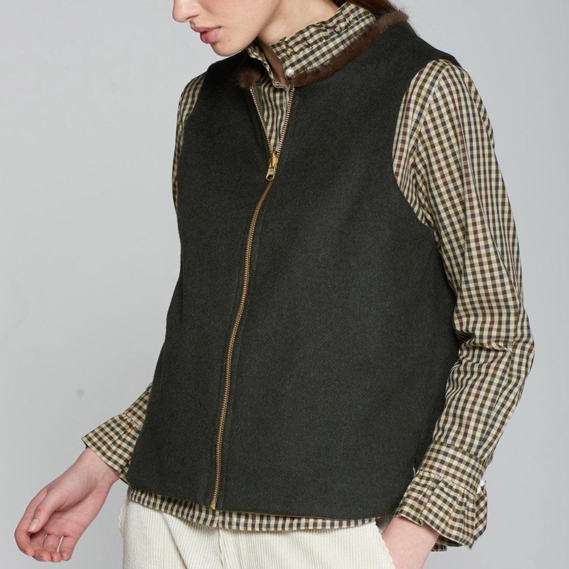 Vilagallo Loden Vest