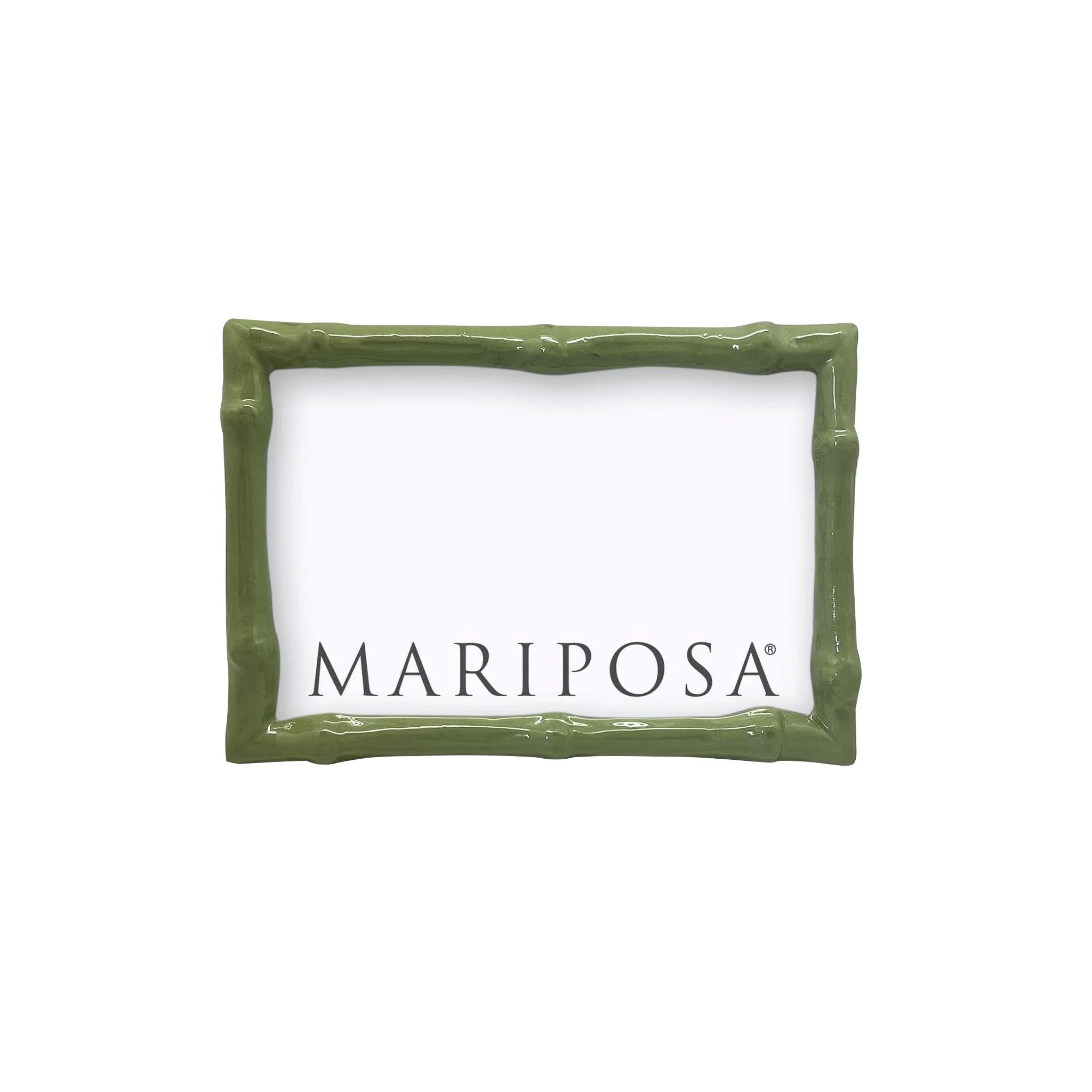 Mariposa Bamboo 4x6 Frame - Green
