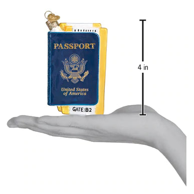 Passport Ornament