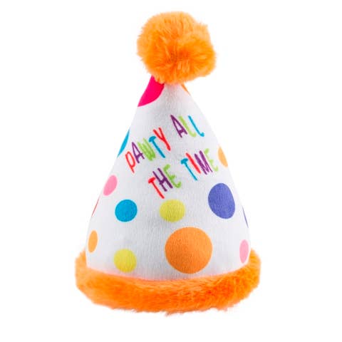 Happy Birthday Pawty Hat Toy