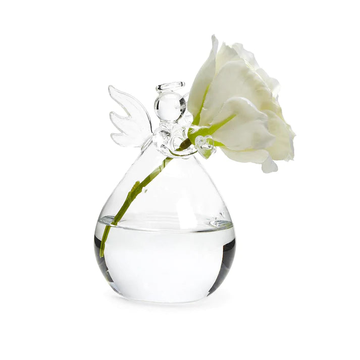 Angel Bud Vase - Clear