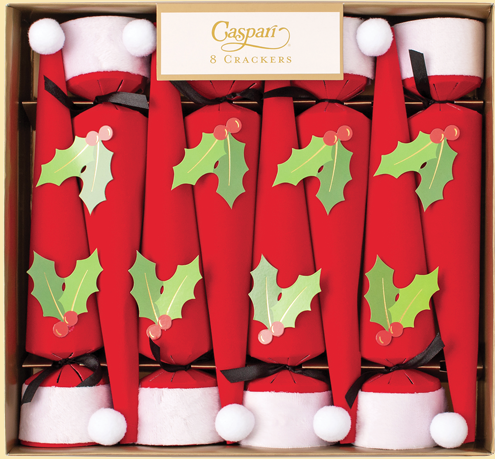 Caspari Christmas Cracker Santa Hat