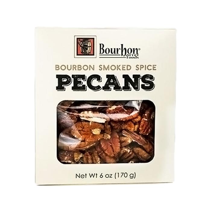 Bourbon Smoked Spiced Pecans - 6oz