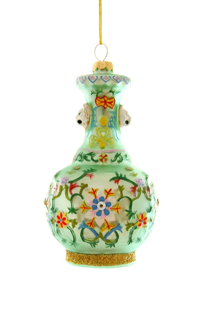 Chinoiserie Vase - Green