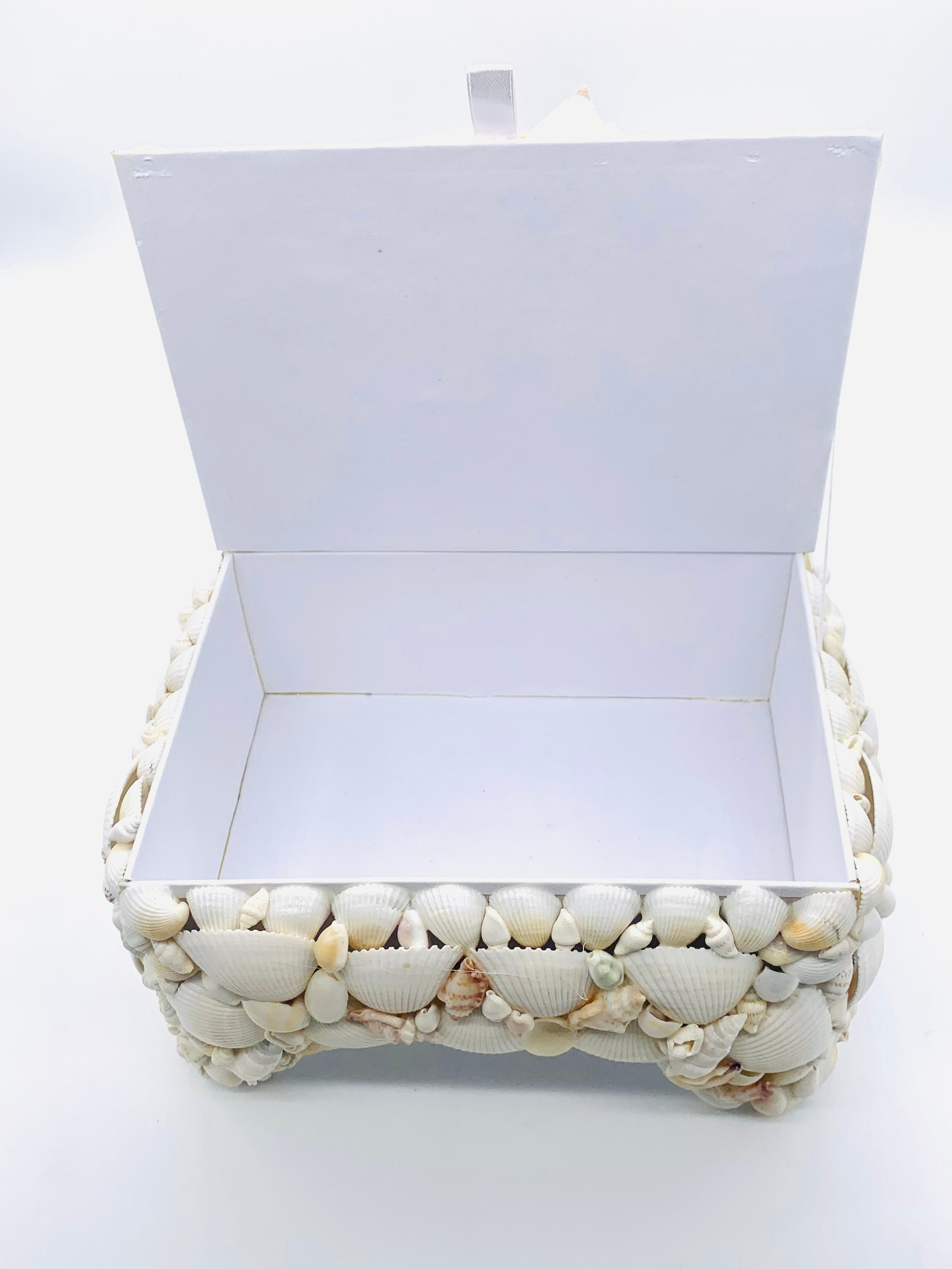 White Shell Box - Large