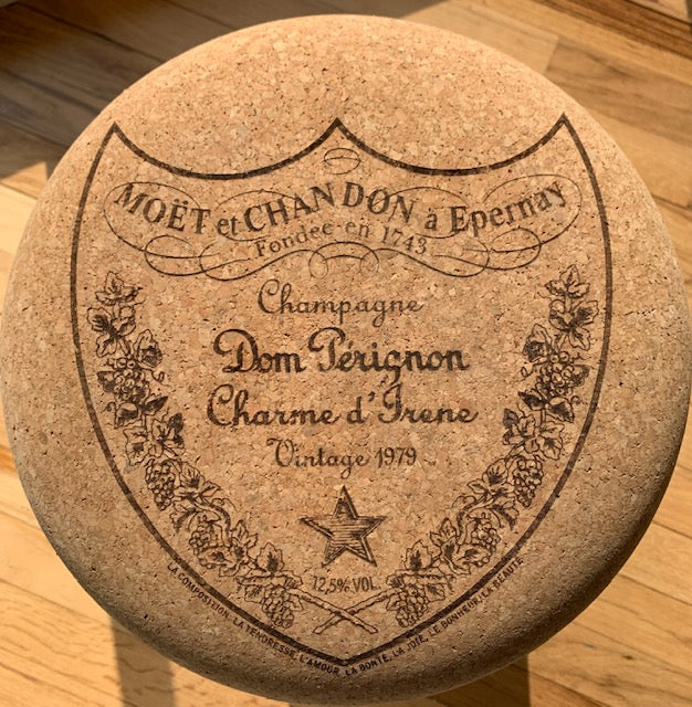 Champagne Cork Stool - (Vueve or Don Perignon)