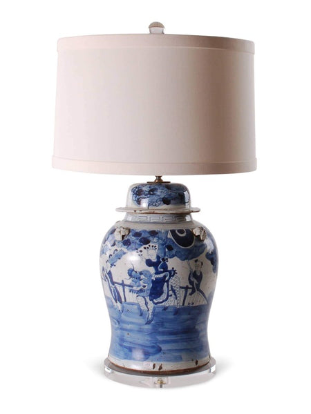 Blue Ginger Jar Small deals Lamp