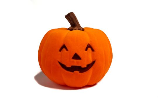 Flocked Jack O' Lanterns - (five colors)