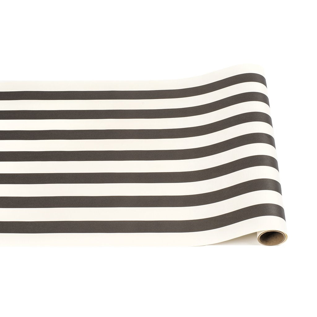 Black Stripe Table Runner