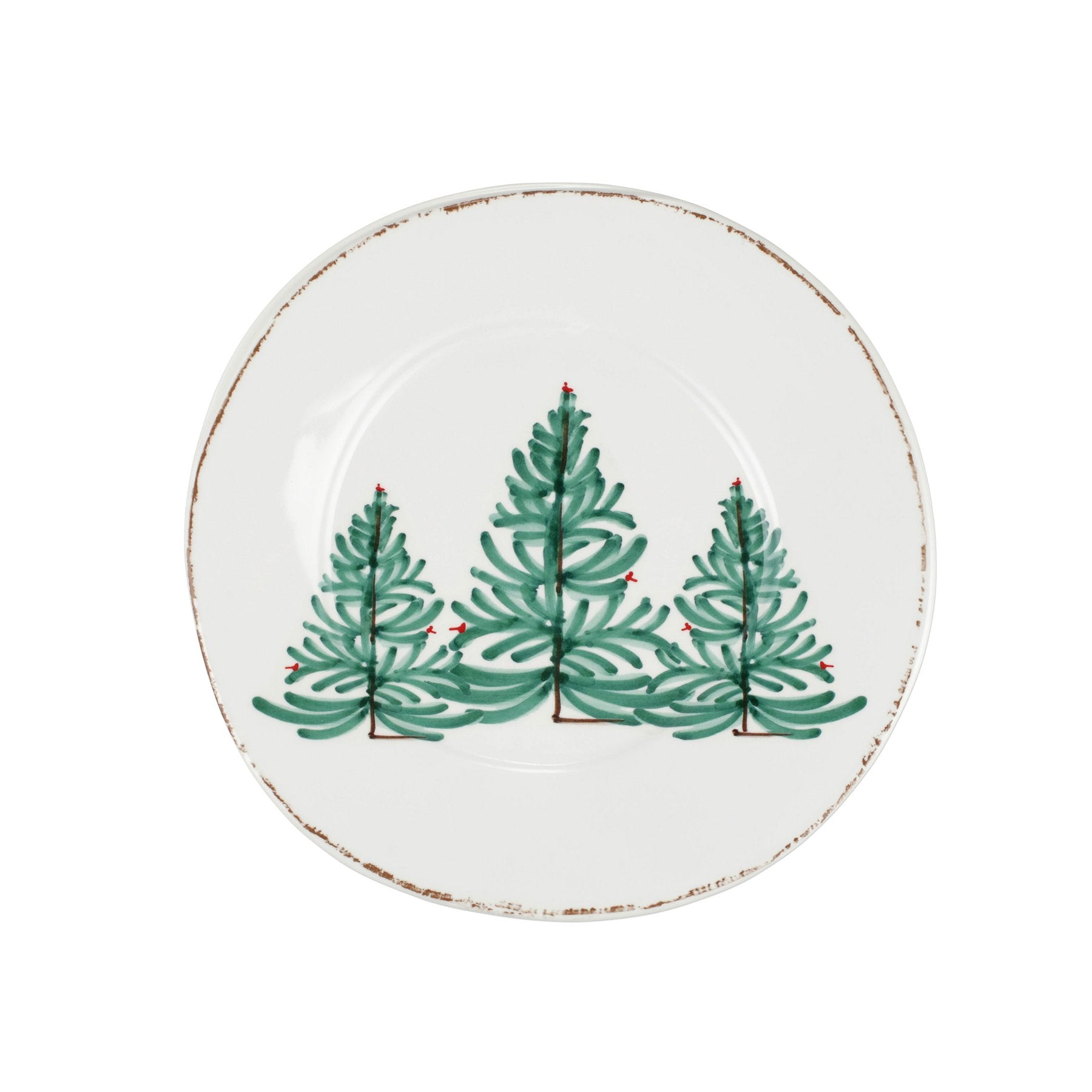 Vietri Melamine Lastra Holiday Dinner Plate