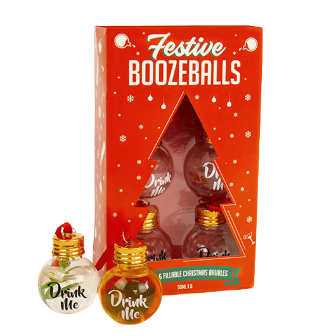 Festive Boozeballs - Set of 6