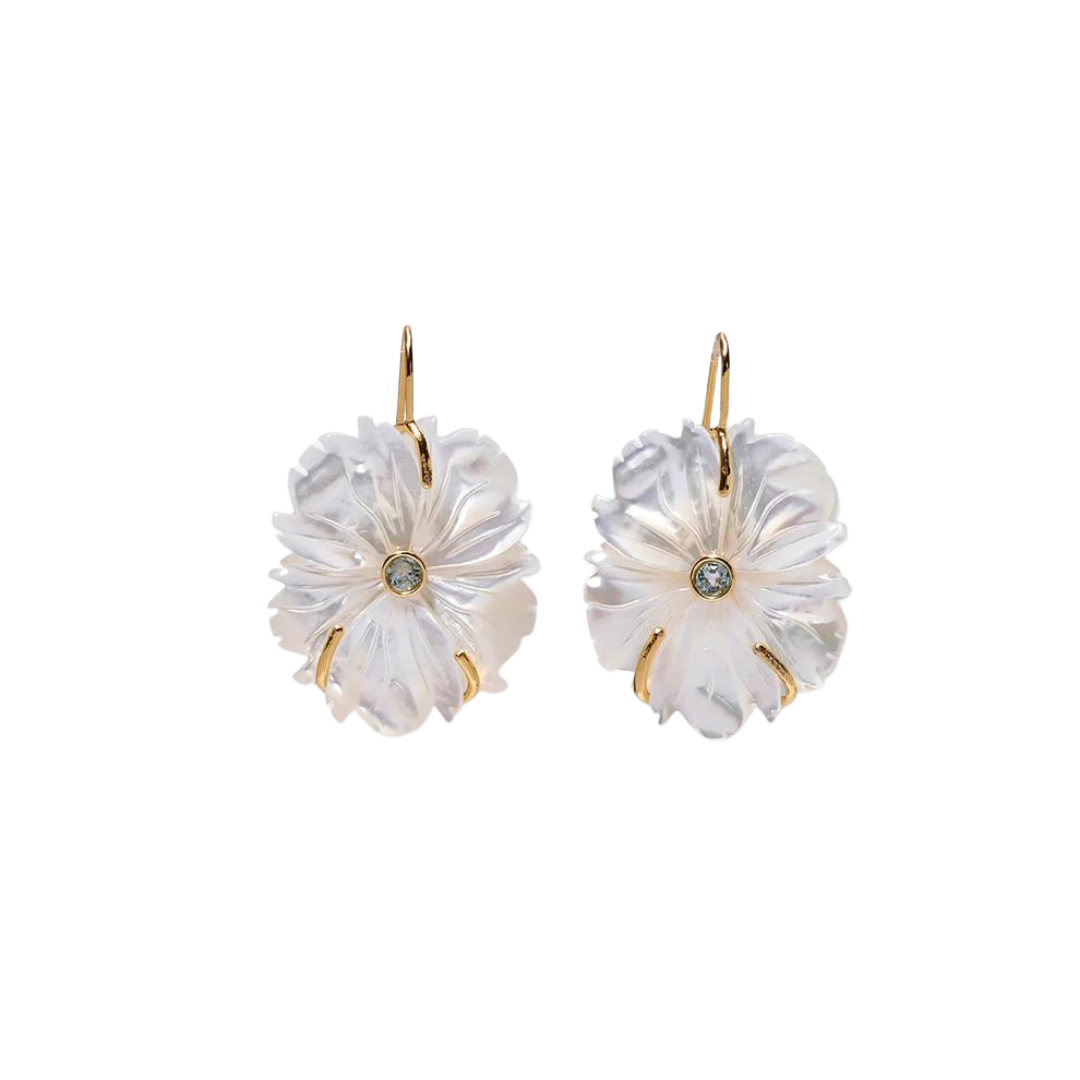 Lizzie Fortunato New Bloom Earrings - Mother of Pearl