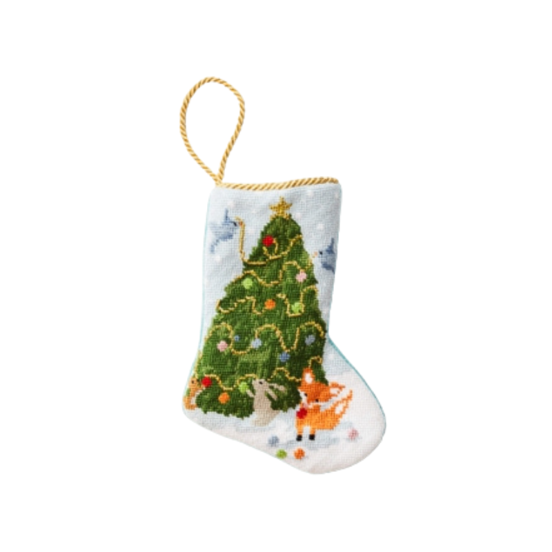 Bauble Woodland Creatures Stocking