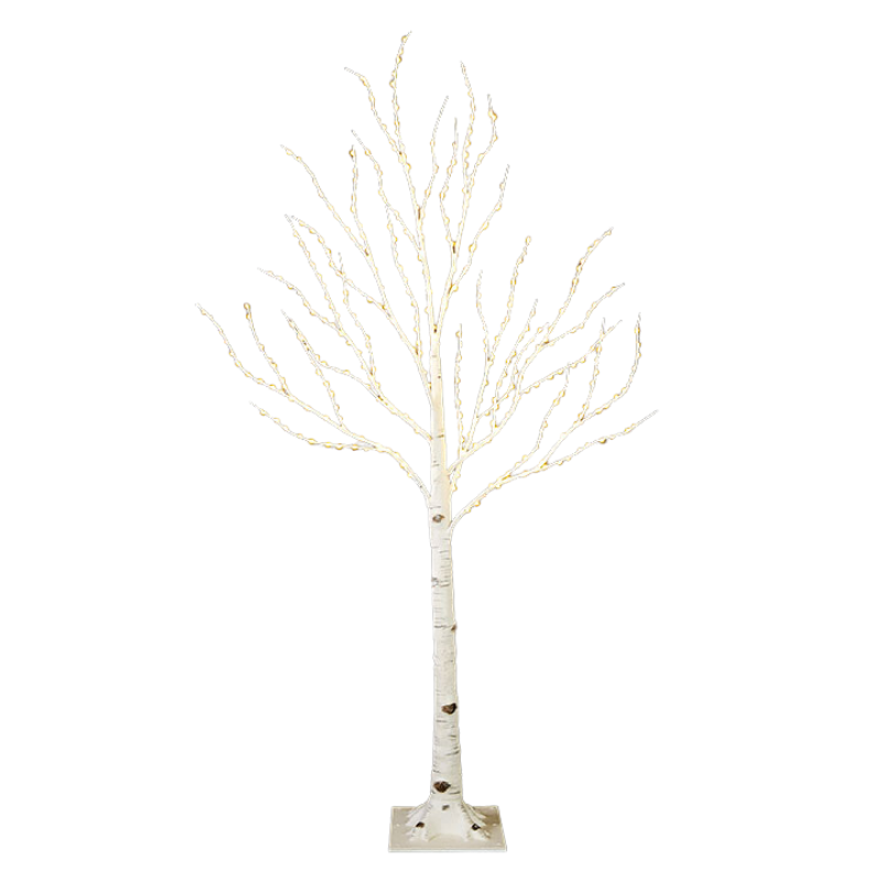 Birch Lighted Tree - 4'