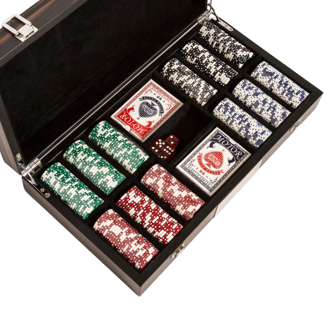 Ebony 300 Chip Poker Set