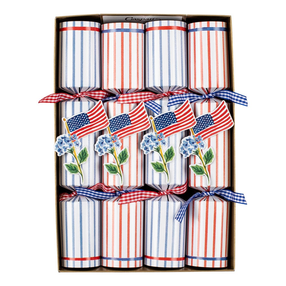 Flags and Hydrangeas Celebration Crackers