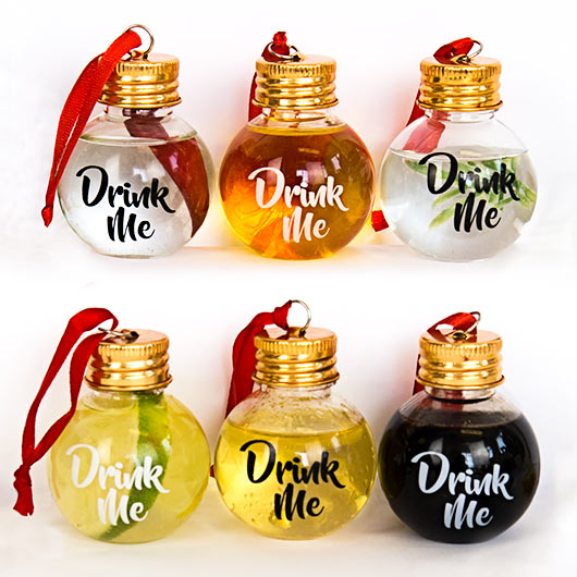 Festive Boozeballs - Set of 6