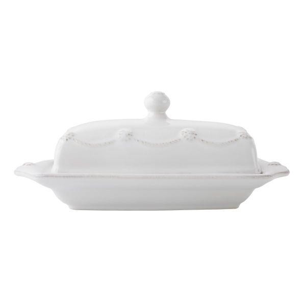 Juliska Berry & Thread Butter Dish - Whitewash