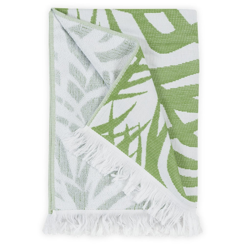 Zebra Palm Beach Towel - (five colorways)